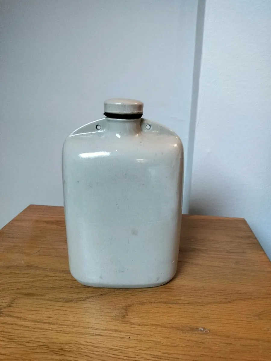 Stoneware flask