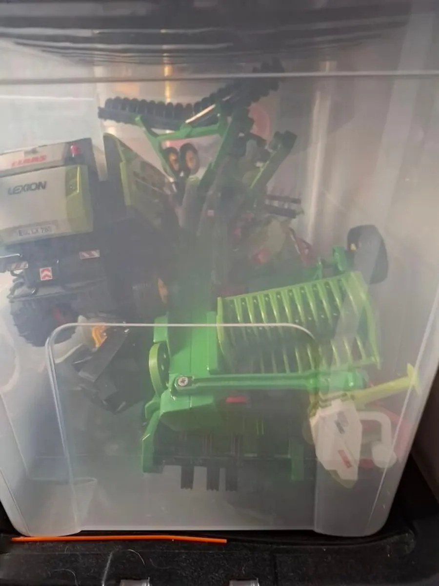 Big Bruder toys,tractors & trucks - Image 2