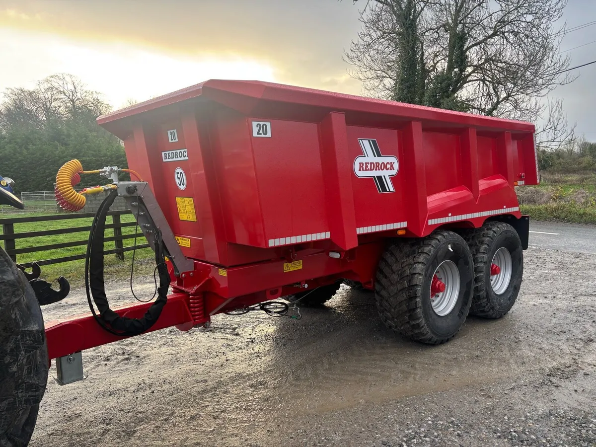 Redrock 20 ton Hitip dump trailer - Image 3