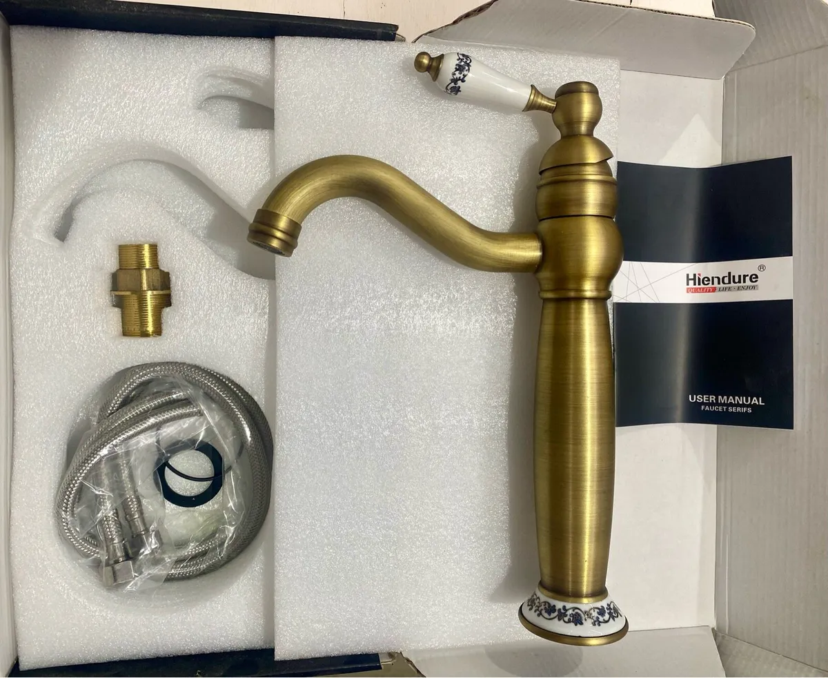 Bathroom brass ceramic tap. - Image 2