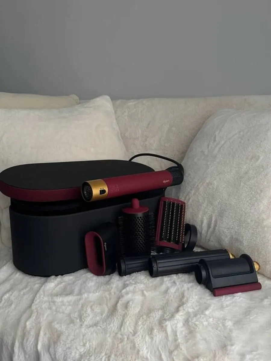 Dyson Airwrap multi-styler and dryer (Red Velvet/Gold) - Image 1