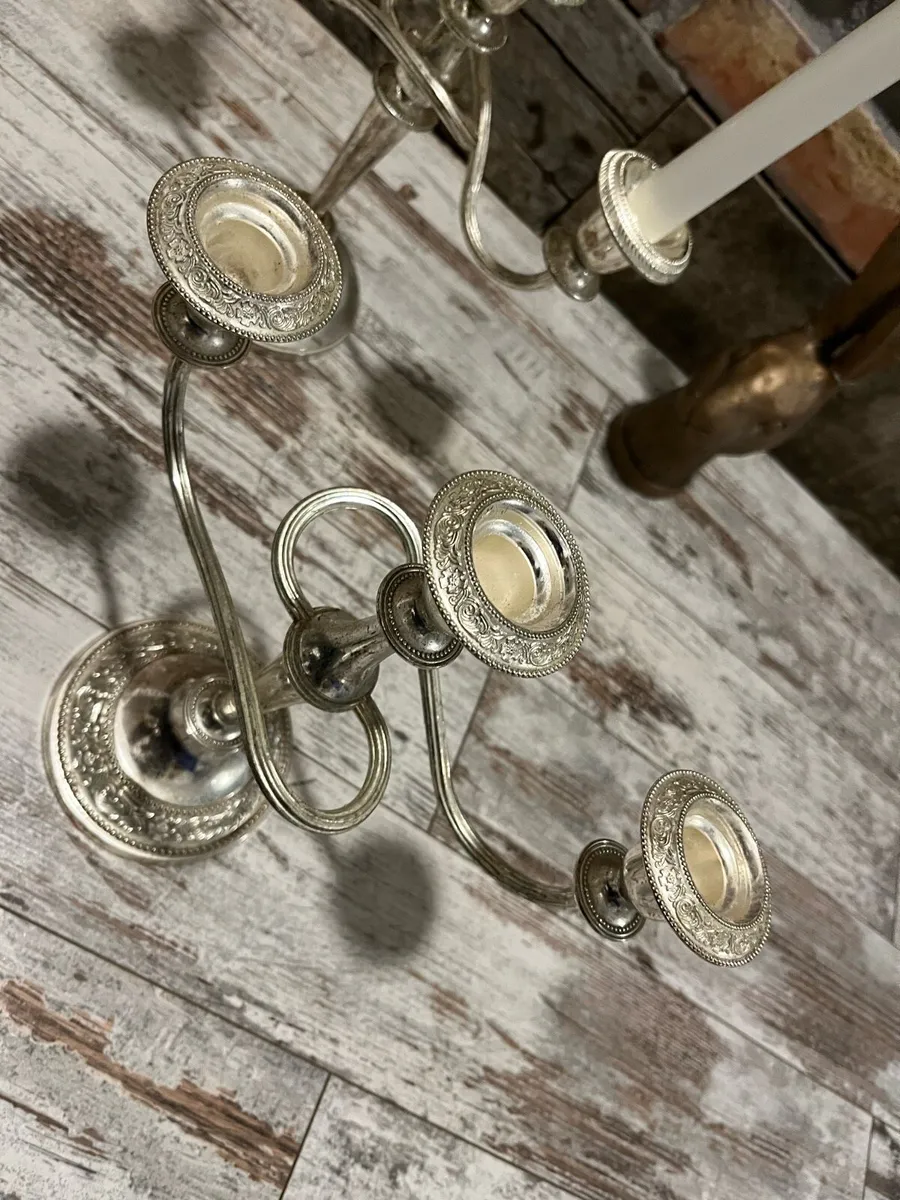 Vintage candle holders - Image 2