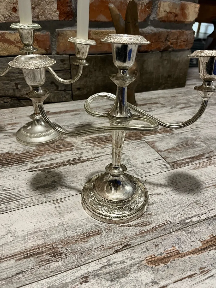 Vintage candle holders - Image 4
