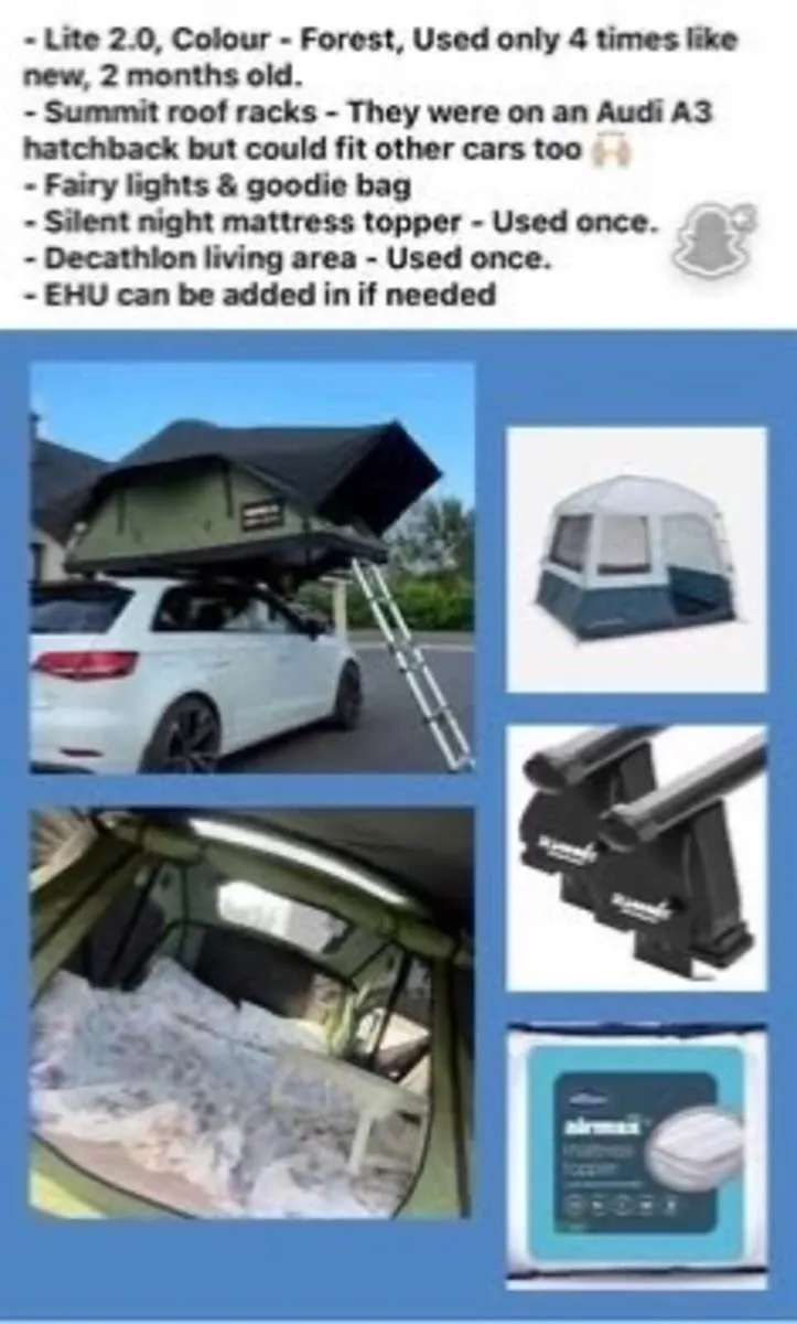 Tent Box / Living tent / Accessories - Image 1