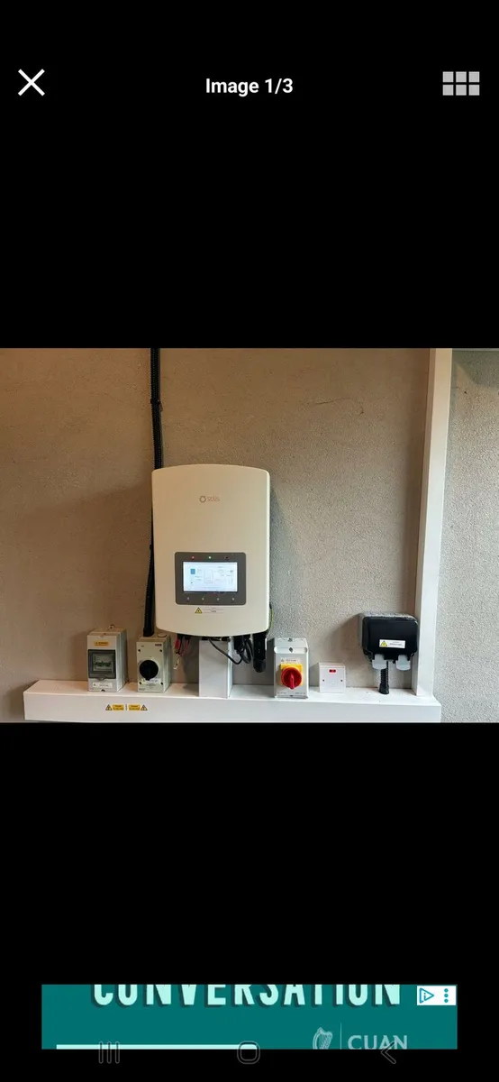 Brand new Solis 5kw hybrid DIY kit 15kwh battery - Image 1