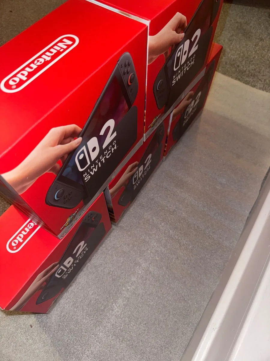 Nintendo Switch 2 + Mario KART WORLD Brand New - Image 2