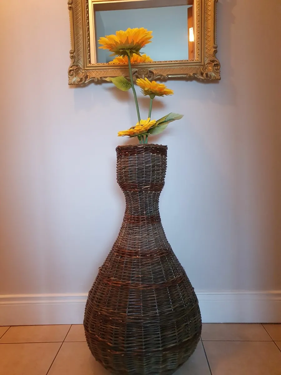 Wicker vase [Handmade]