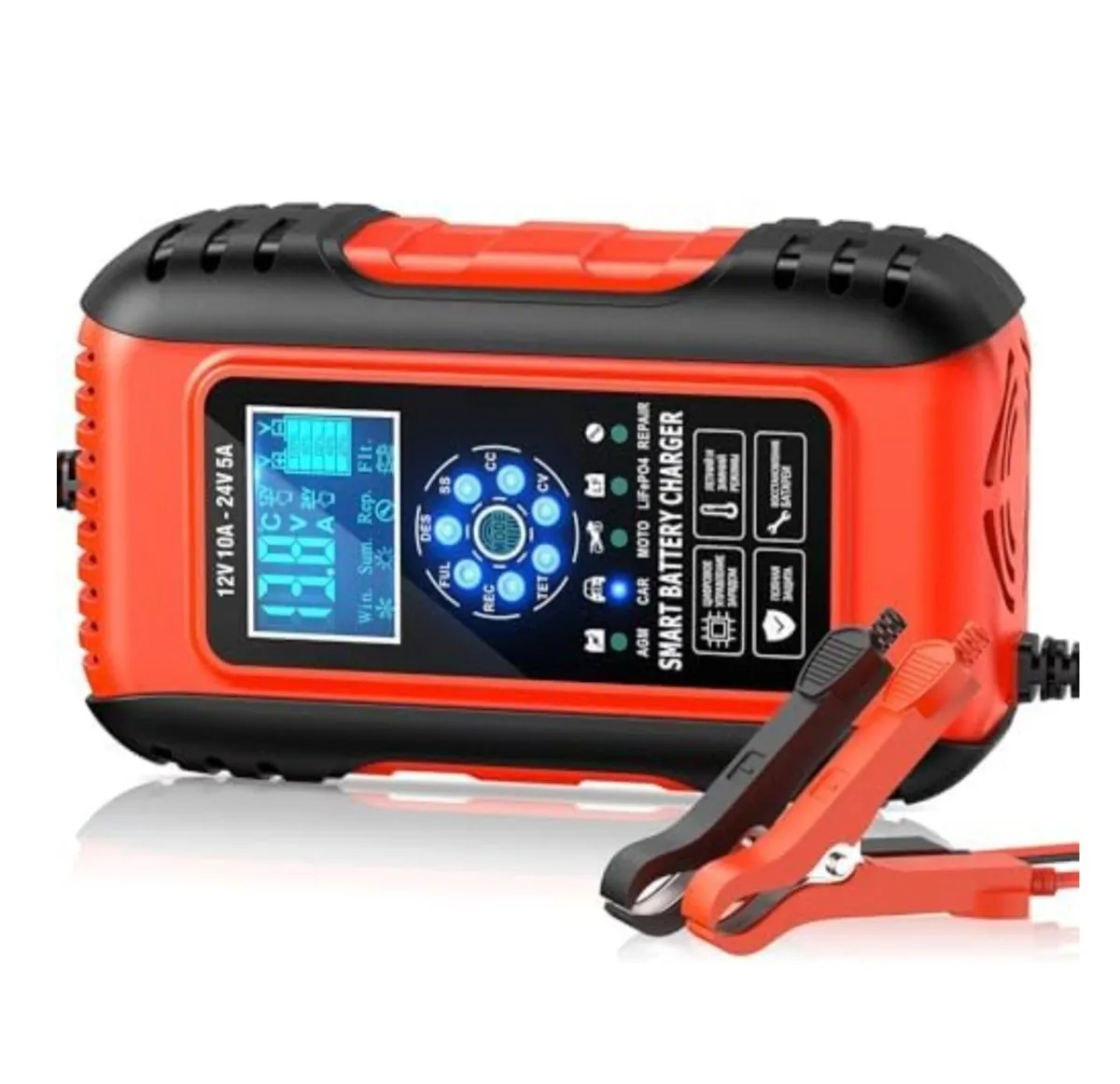 10Amps car battery charger. - Image 1