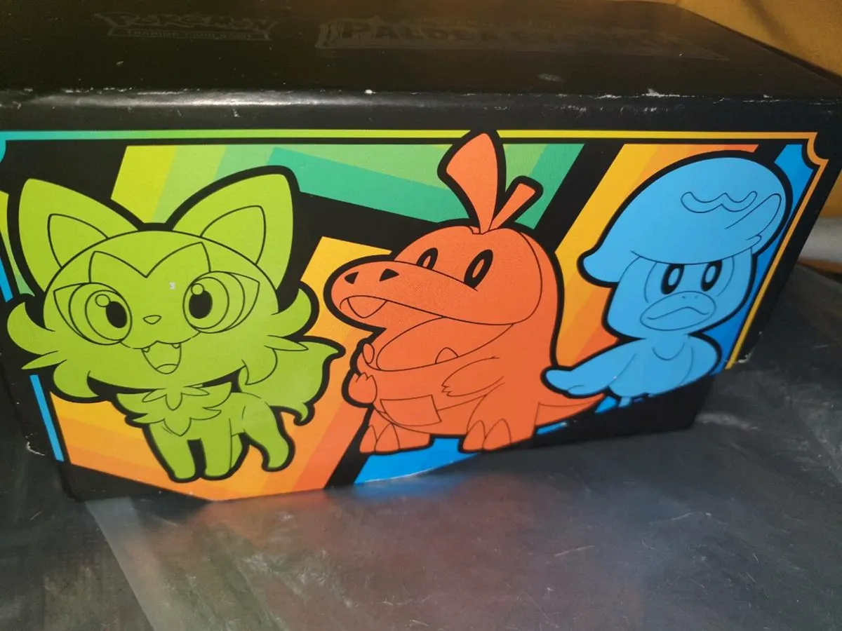 POKEMON  SCARLET & VOLET BOX  ➕ 500 CARDS - Image 1