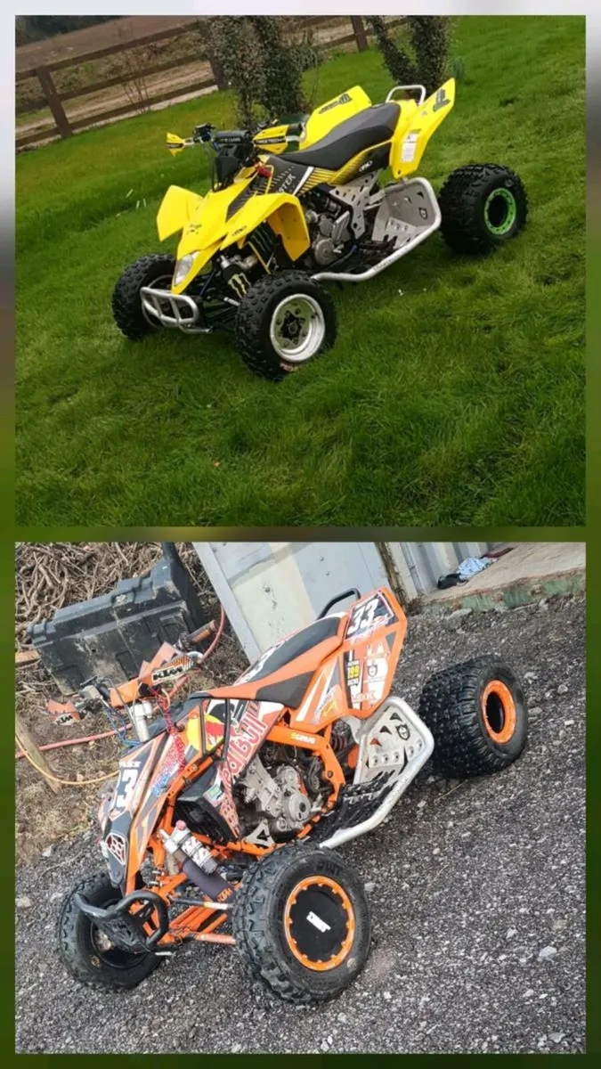 Suzuki Ltr 450 and ktm 505sx - Image 1