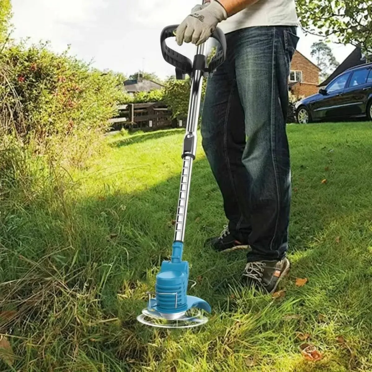 Grass Trimmer Electric Lawn Edger & Weed Cutter 18 - Image 3