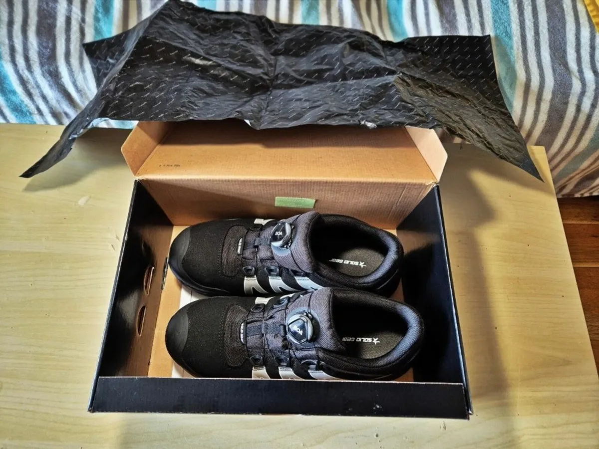 SNICKERS Solid Gear S3 safety work trainers, NEW! - Image 4