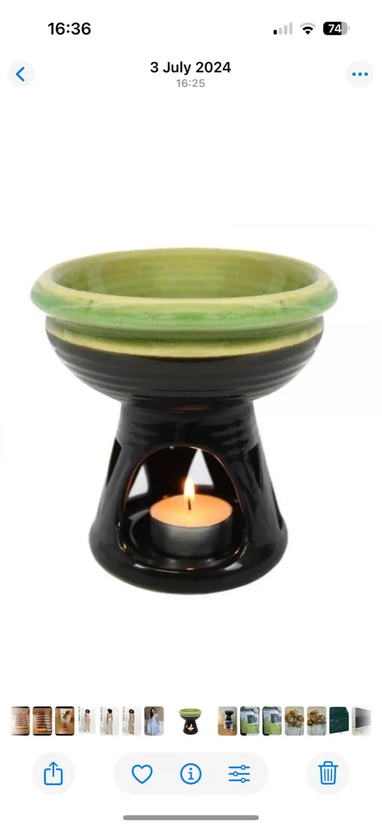 Brand new oil burner + free essential oil - Image 1