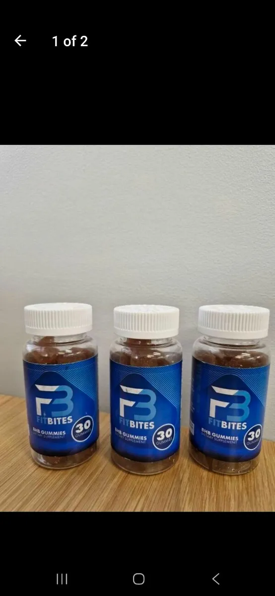 FB Fitbites BHB Gummies selling all three bottles - Image 1
