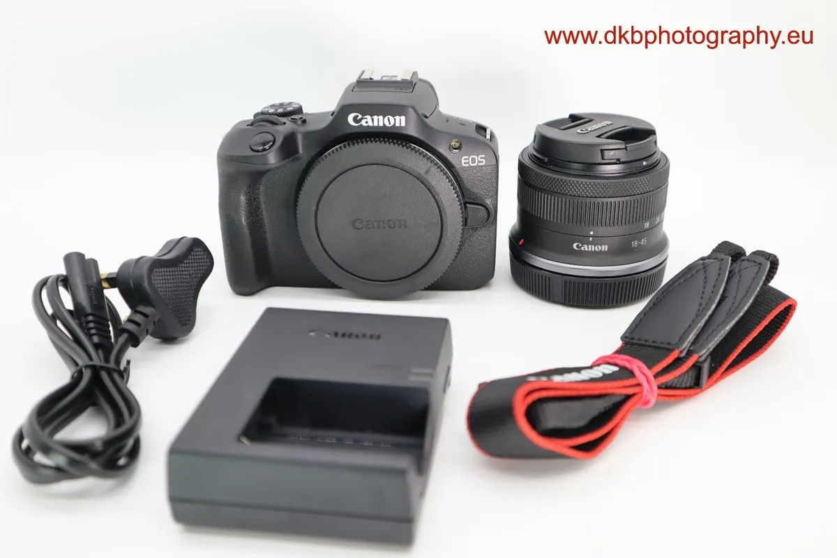 CANON EOS R100 MIRRORLESS & RF-S 18-45 IS STM LENS - Image 1