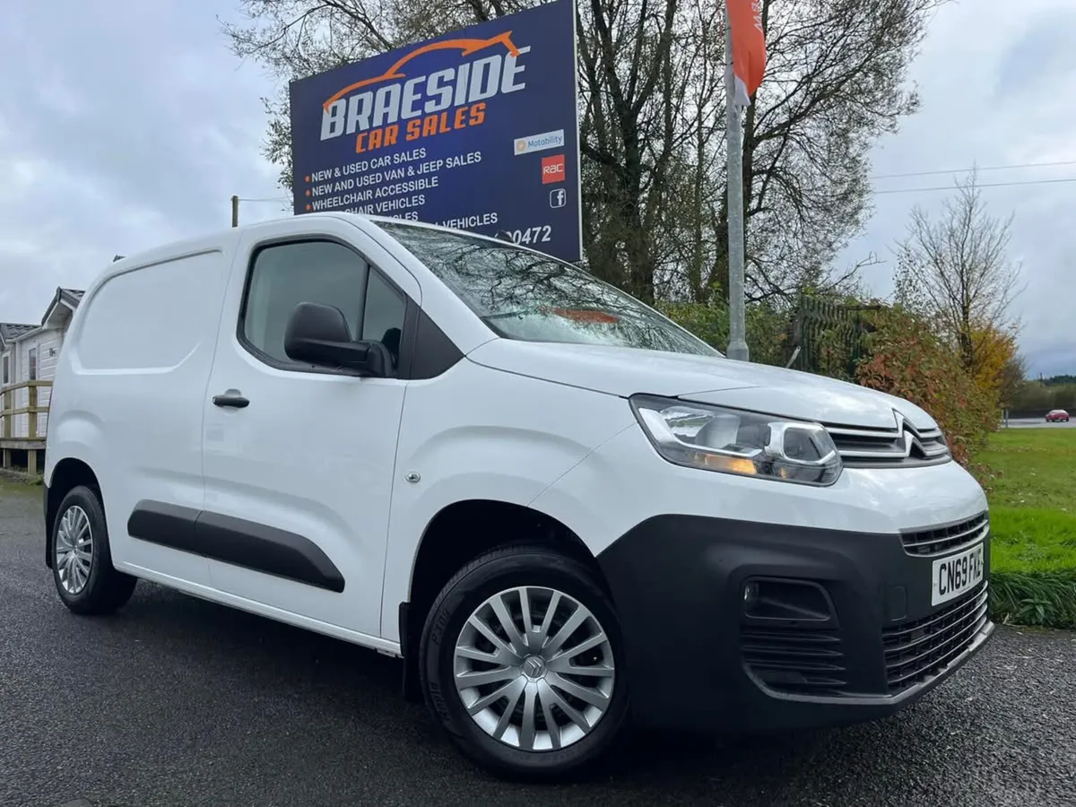 2020 CITROEN BERLINGO HDI MINT 3 SEATER VAN 67k - Image 1