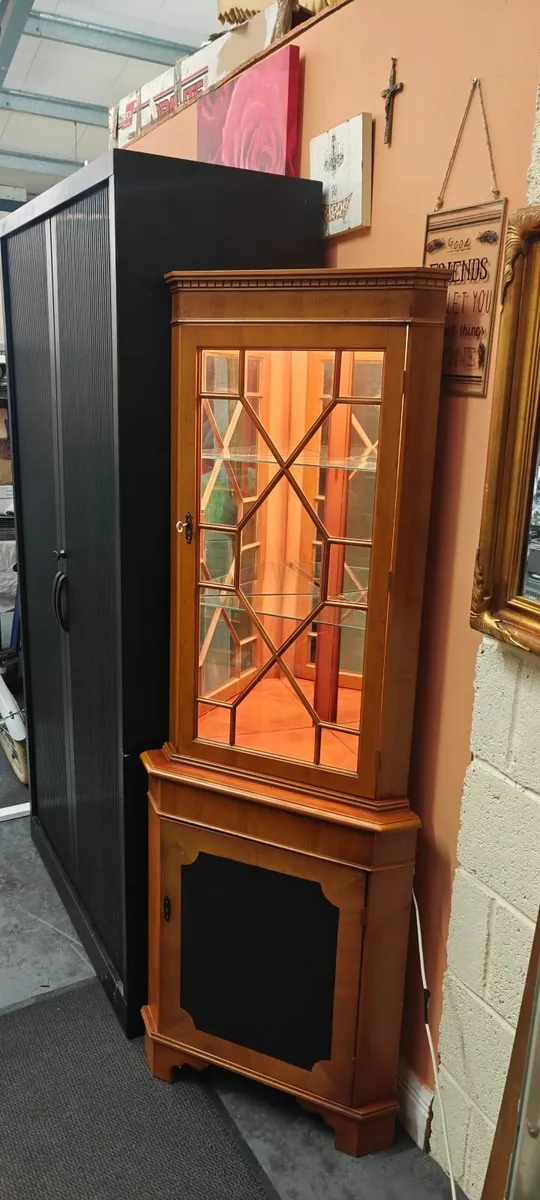 Corner Display Cabinet - Image 1