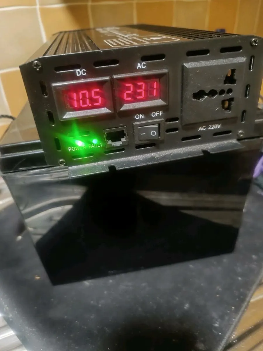 Lipefo4 12v 100Ah + car converter 4000w - Image 2