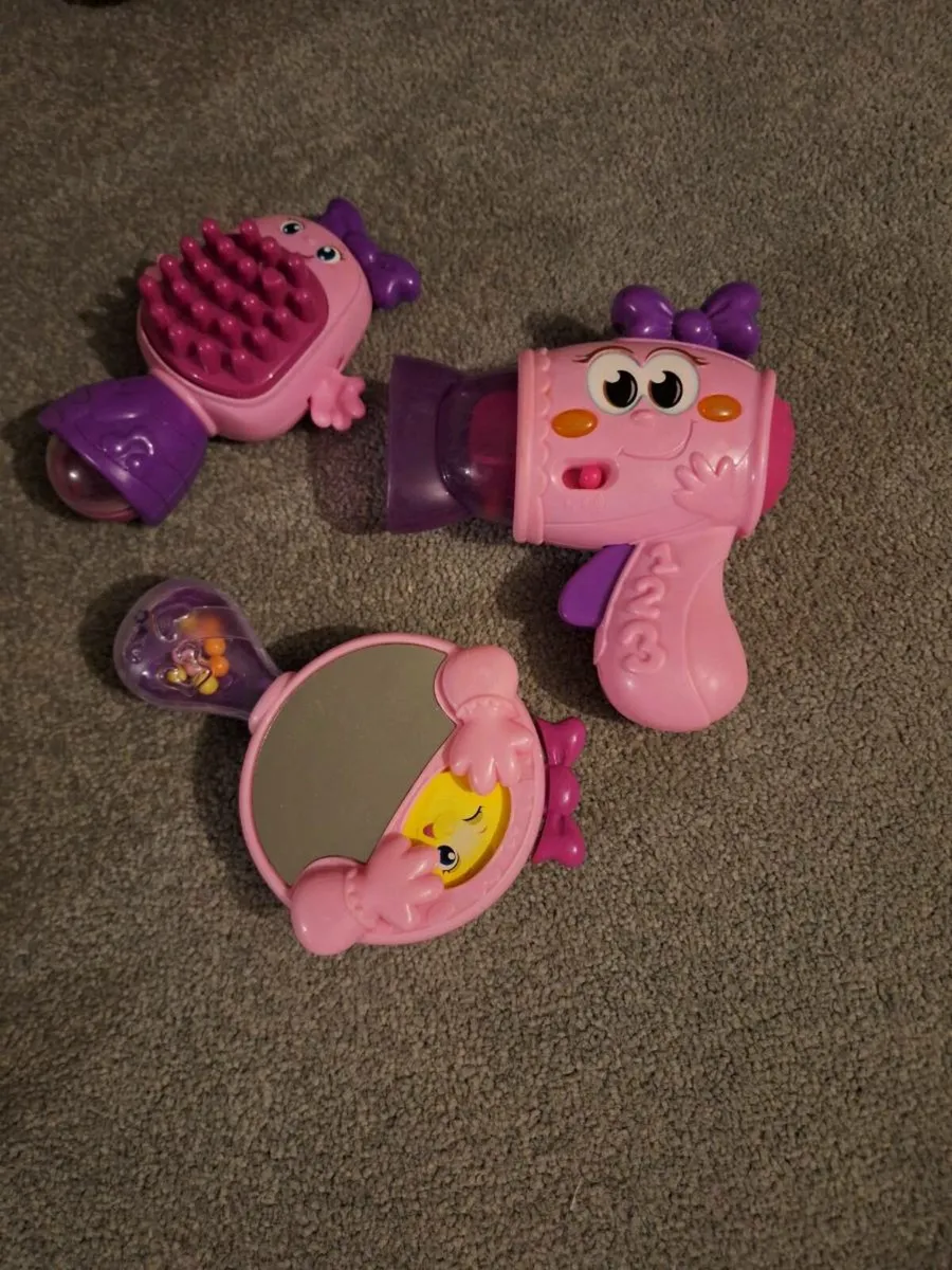 Baby toys - hairdressing set