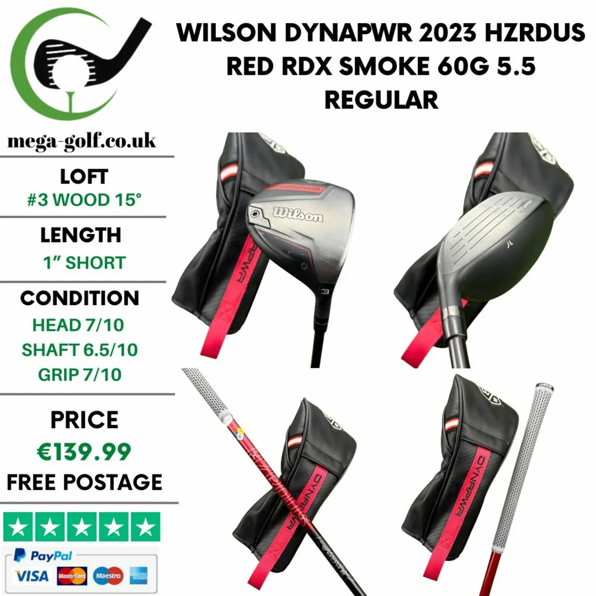 Wilson Dynapwr 2023 #3 Wood 15° / Regular - Image 1