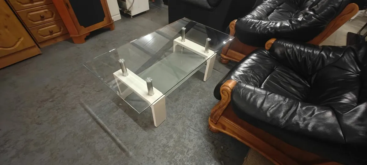 Glass Coffee Table - Image 3