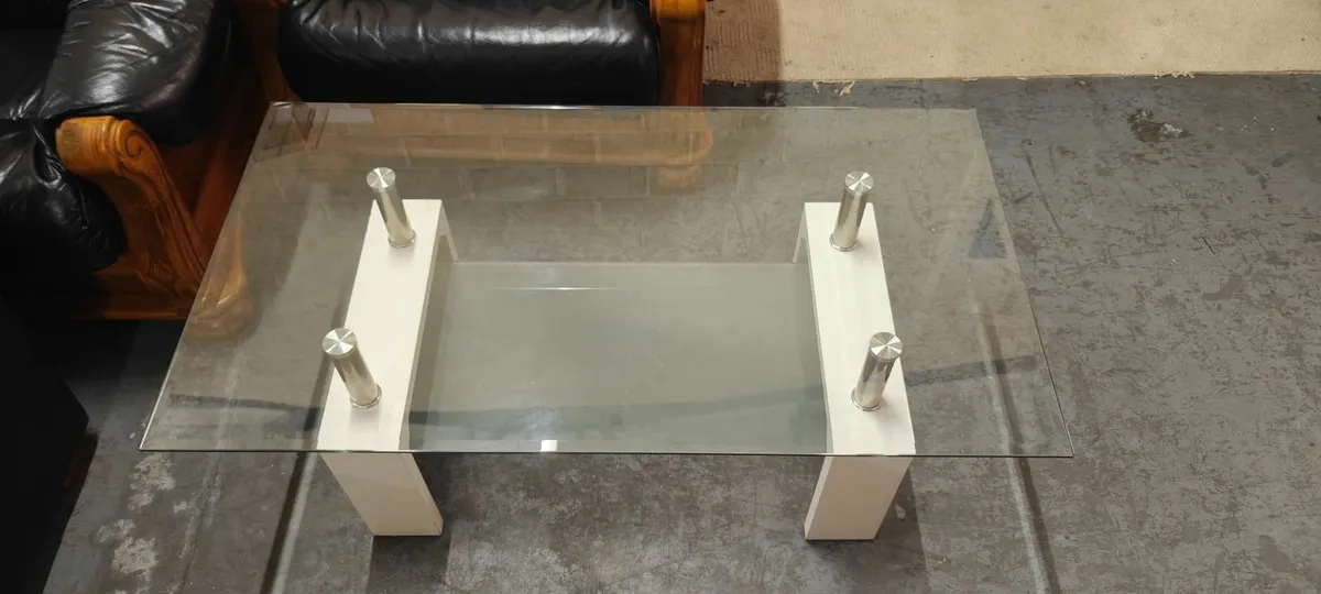 Glass Coffee Table - Image 4