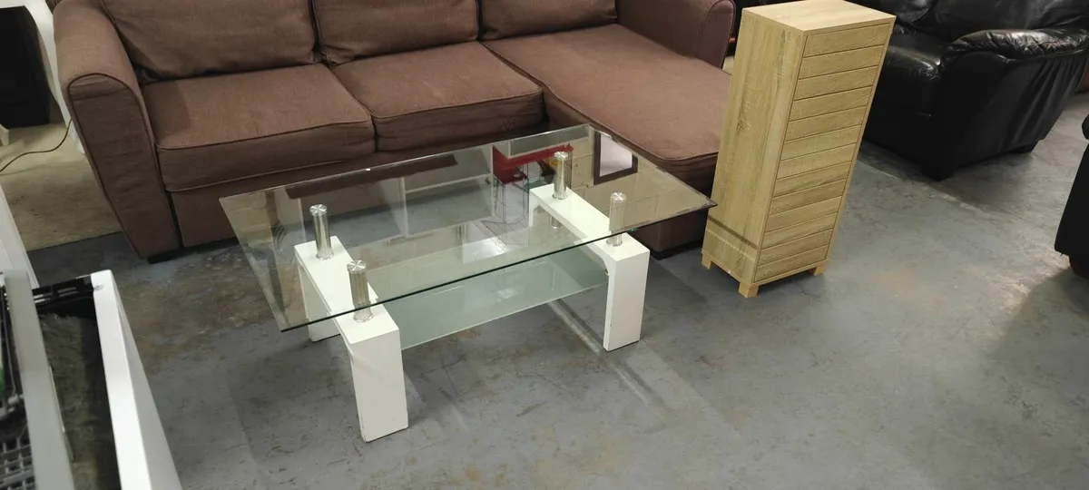Glass Coffee Table - Image 1