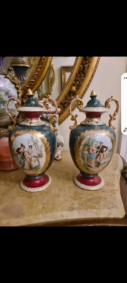 Austrian Antique vases POSTAGE AVAILABLE - Image 1