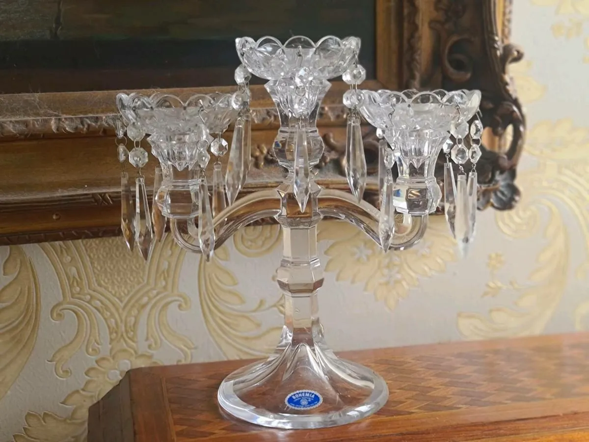 Bohemia Candleabra POSTAGE AVAILABLE - Image 3