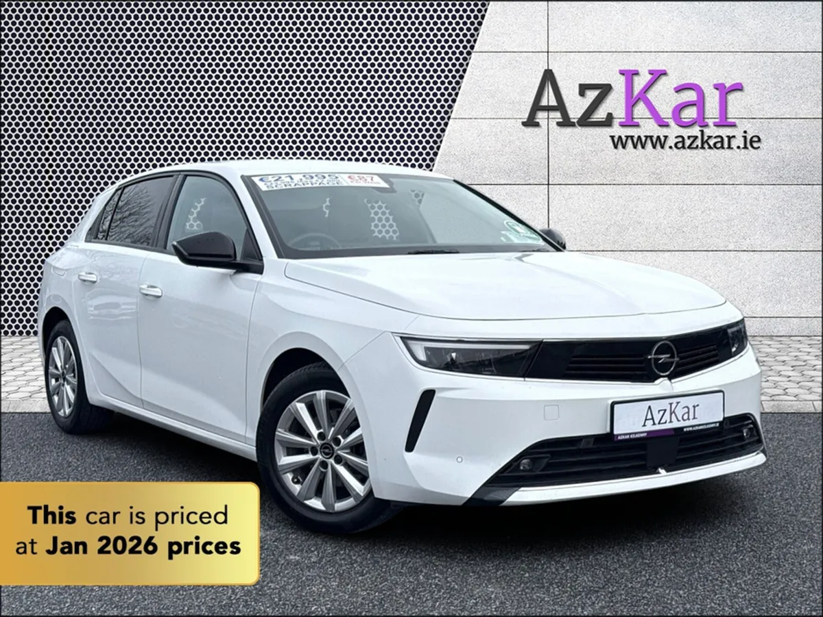 Opel Astra 2022 SC 1.2L PETROL HATCHBACK NCT 2028 - Image 1