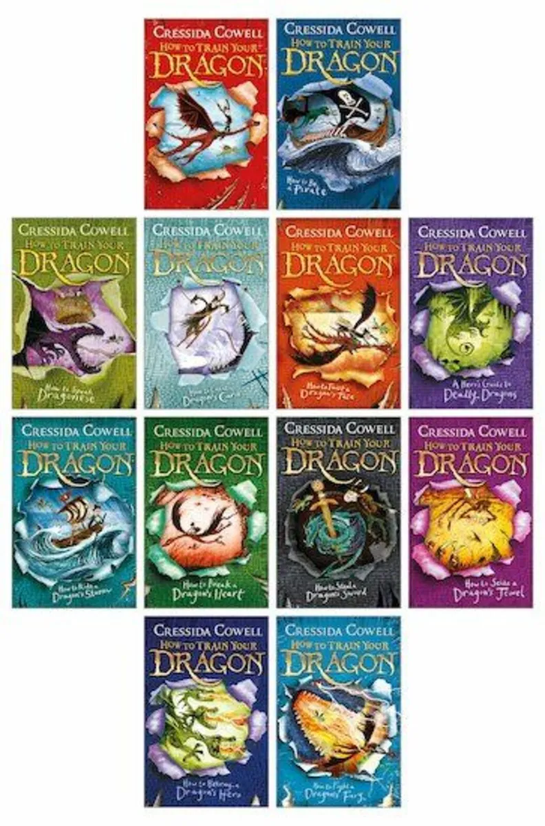 How to Train Your Dragon Kids Books