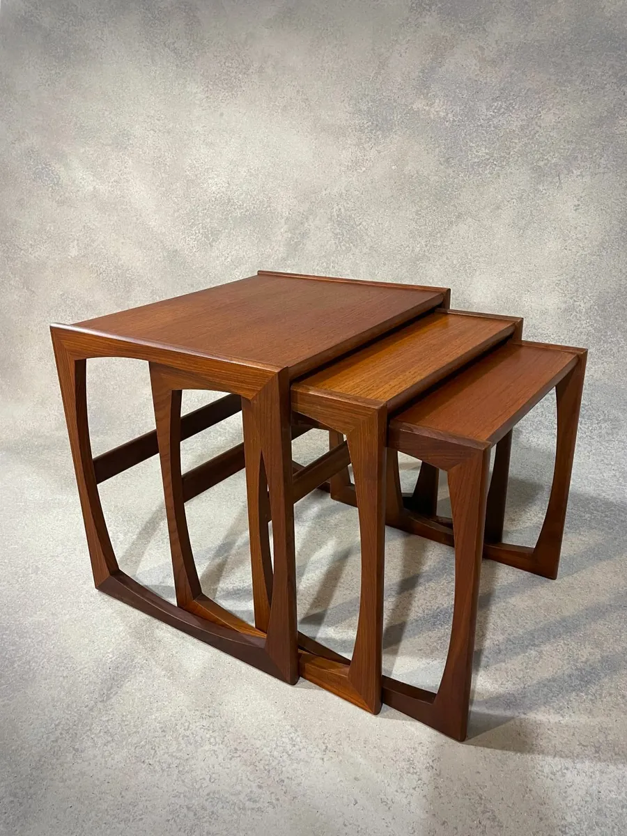 Mid-Century GPlan Nest of Tables - Image 1