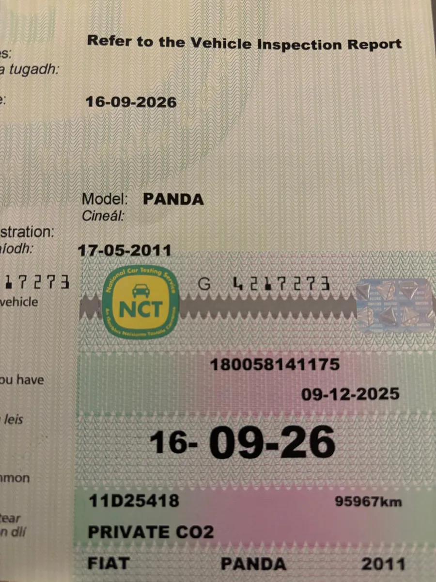 FIAT PANDA 1 OWNER ONLY 59000 MILES NCT SEPT 2026 - Image 4