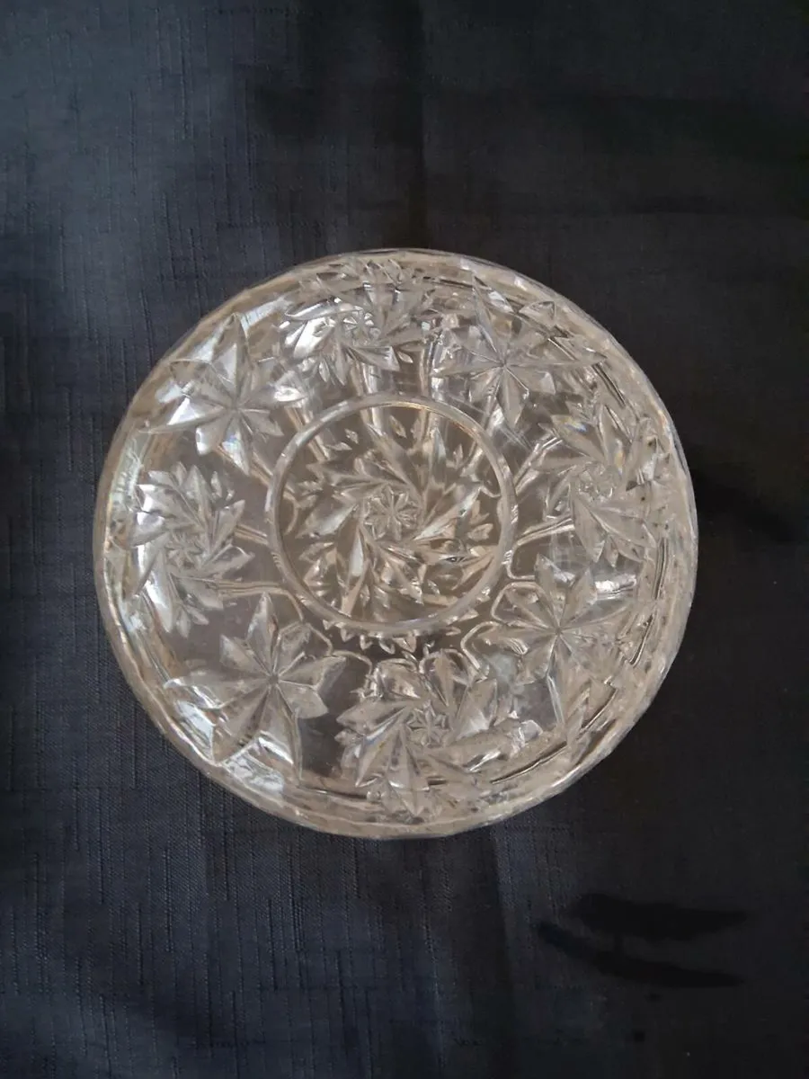 Glass Candy Dish With Lid - Image 2