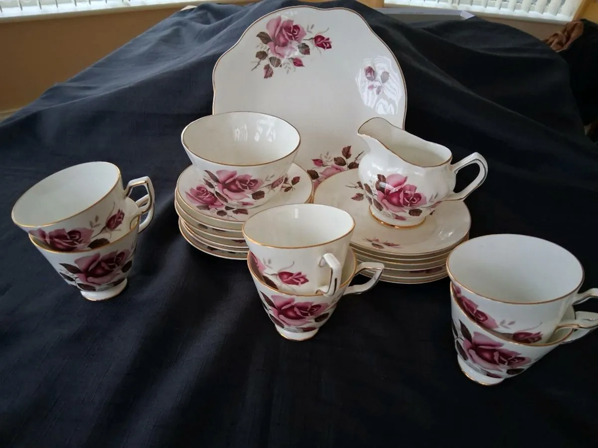 Royal Tara Fine Bone China Teaset - Image 2