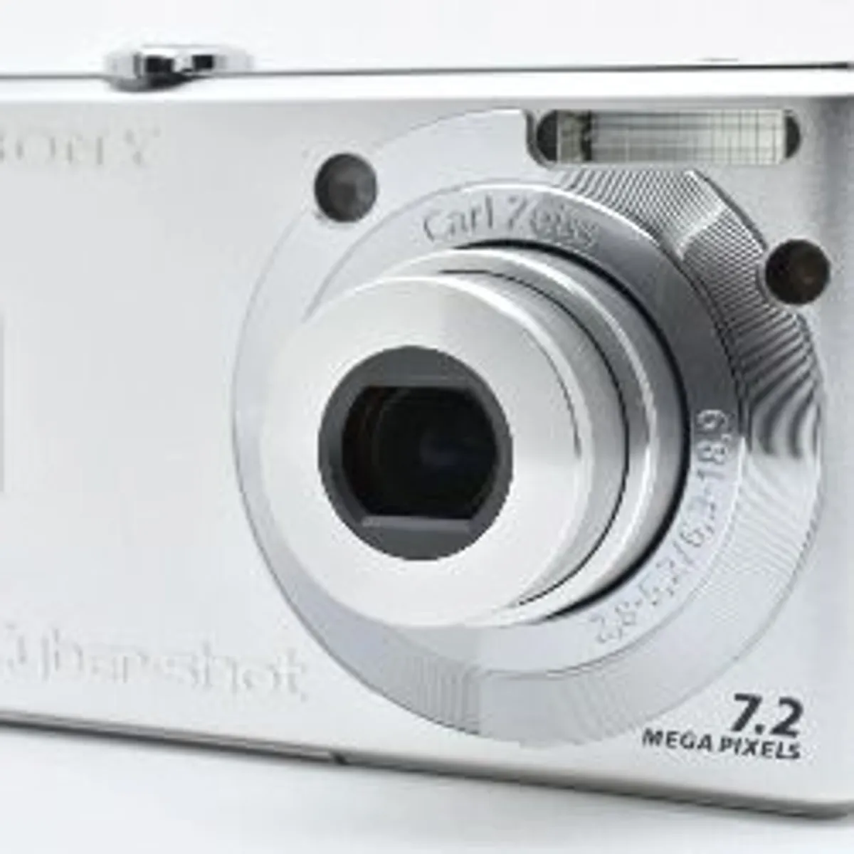 SONY Cyber-shot DSC-W35 7.2MP Silver Digital Camera - Image 1