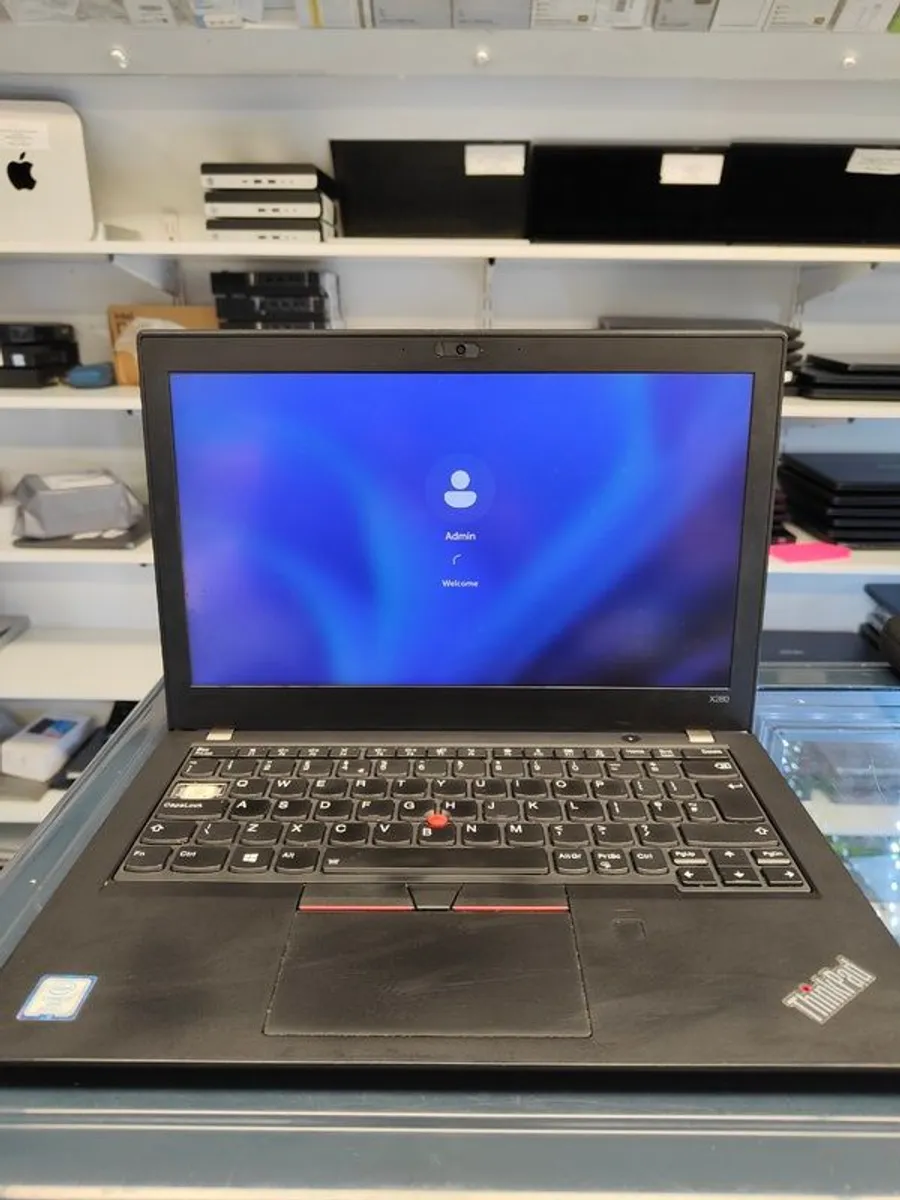 Lenovo ThinkPad X280 12.5" Laptop 8th Gen Intel i7-8650U 1.90 GHz, SSD 256GB 16GB RAM Win11 Pro (Touch Screen) - Image 1