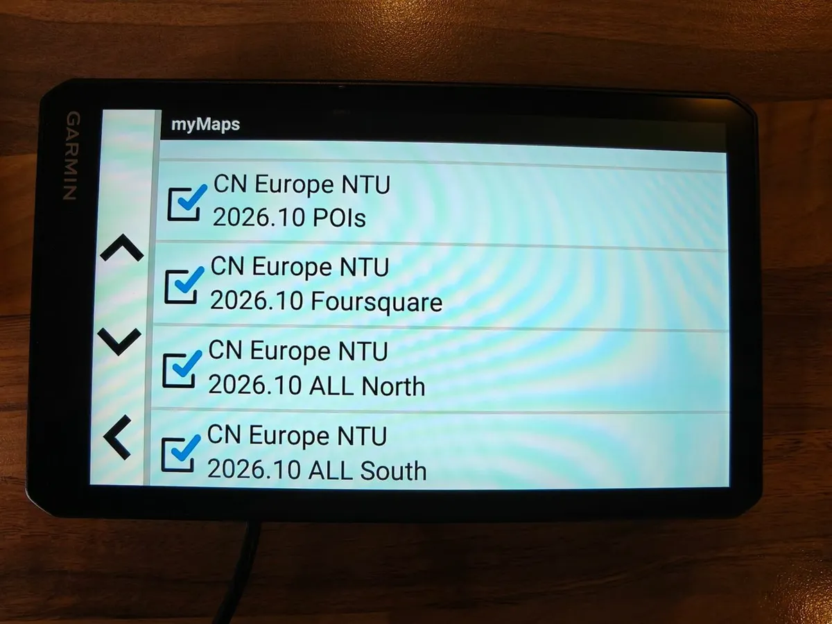 Garmin Dezl LGV710 HGV sat nav - Eircodes - Europe - Image 2