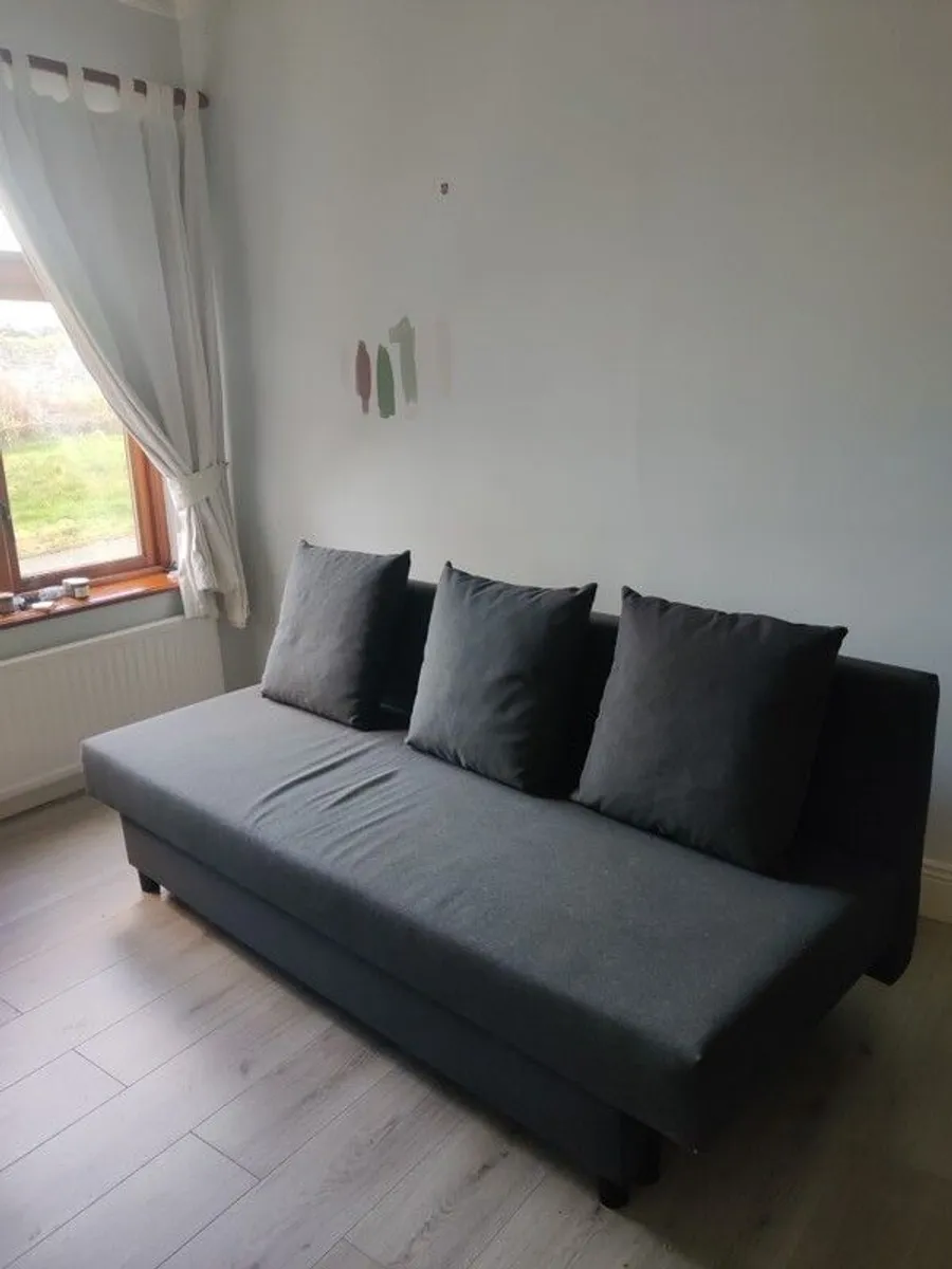 IKEA Sofa Bed with storage - Image 1