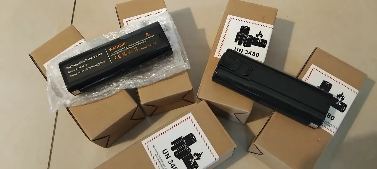 Paslode Replacement Batteries 6V 6Ah - Image 2