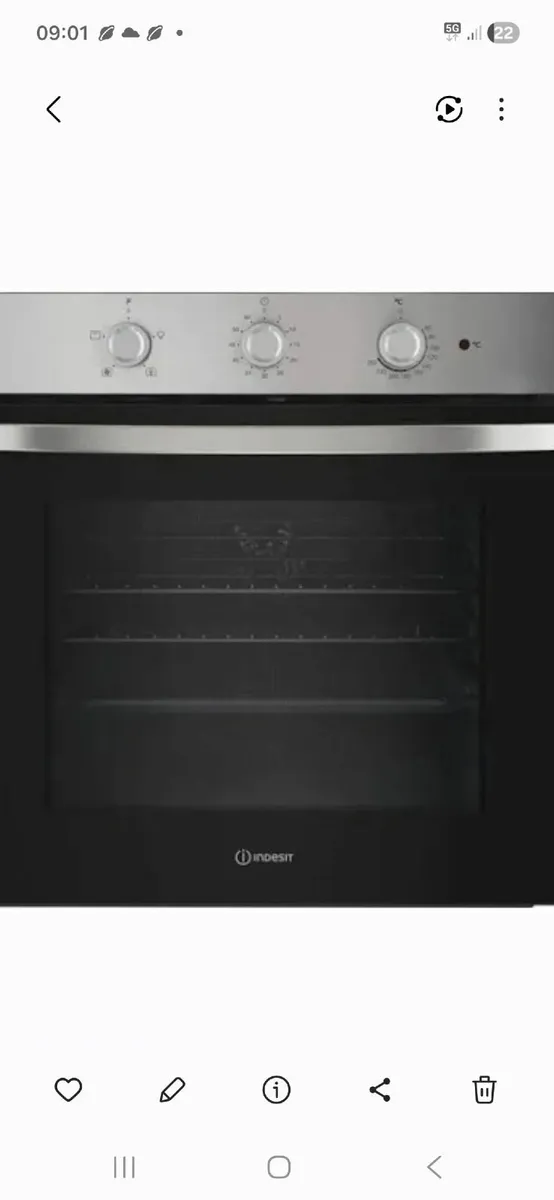 Indesit oven
