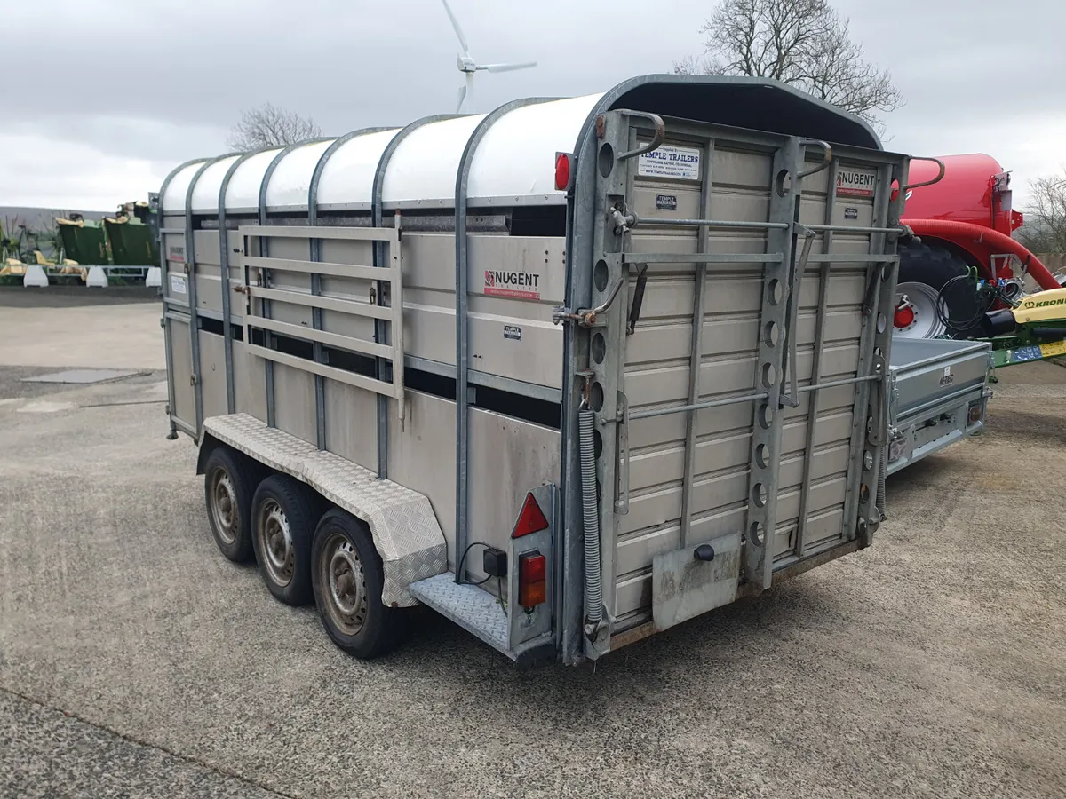 2017 Nugent 14' Livestock Trailer (Trade Trailer) - Image 4