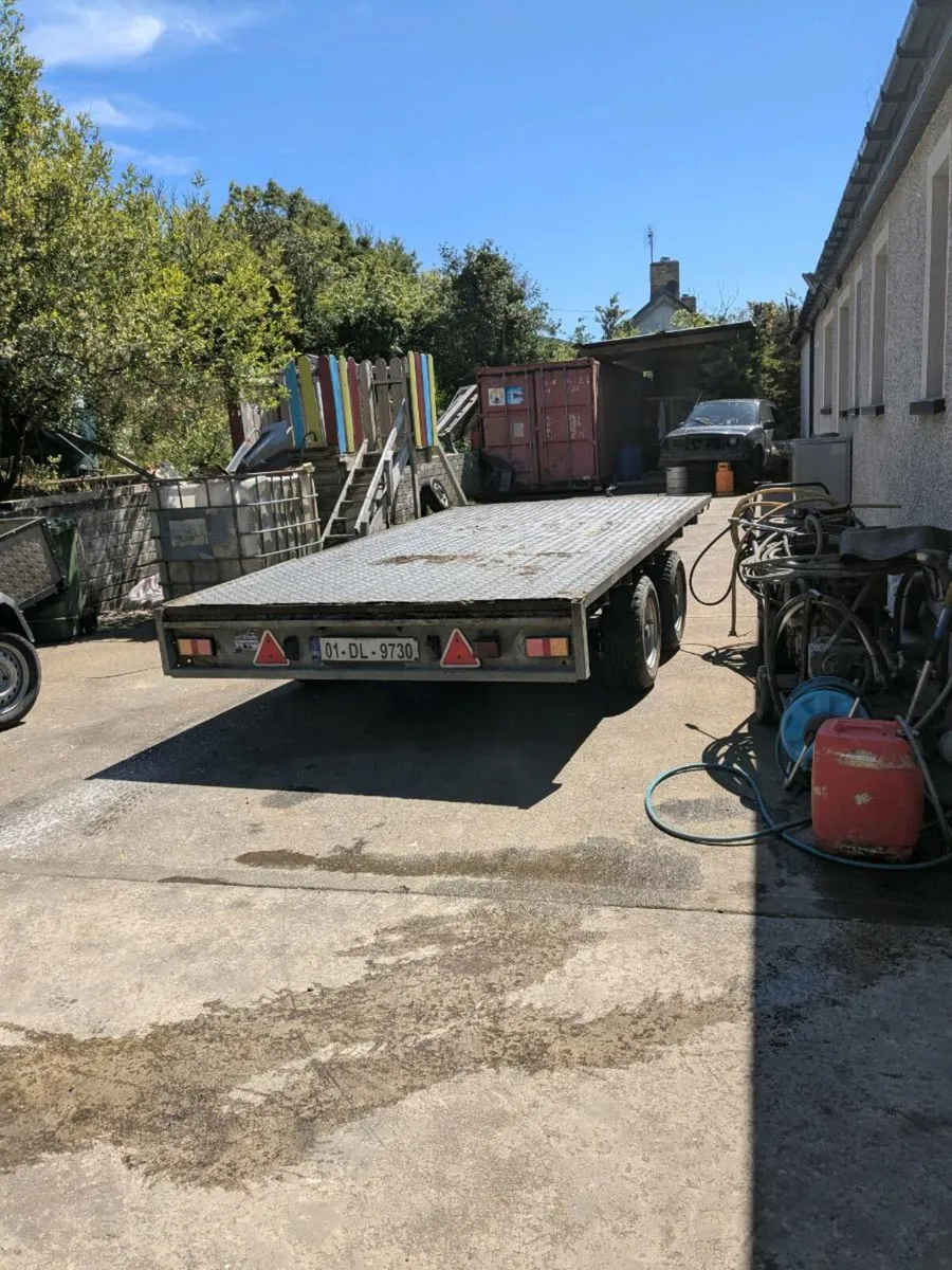12x6 ifor Williams flatbed trailer - Image 2