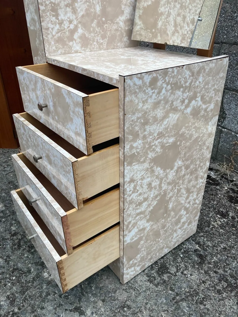 Vintage Wardrobe / Vanity Unit - Mid Century - Image 2