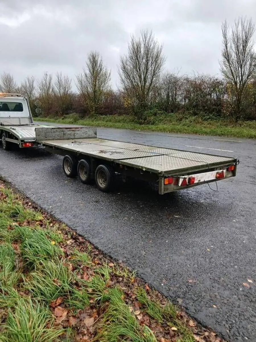Ifor Williams 16Ft6 Tri Axle Flat Bed Trailer - Image 4