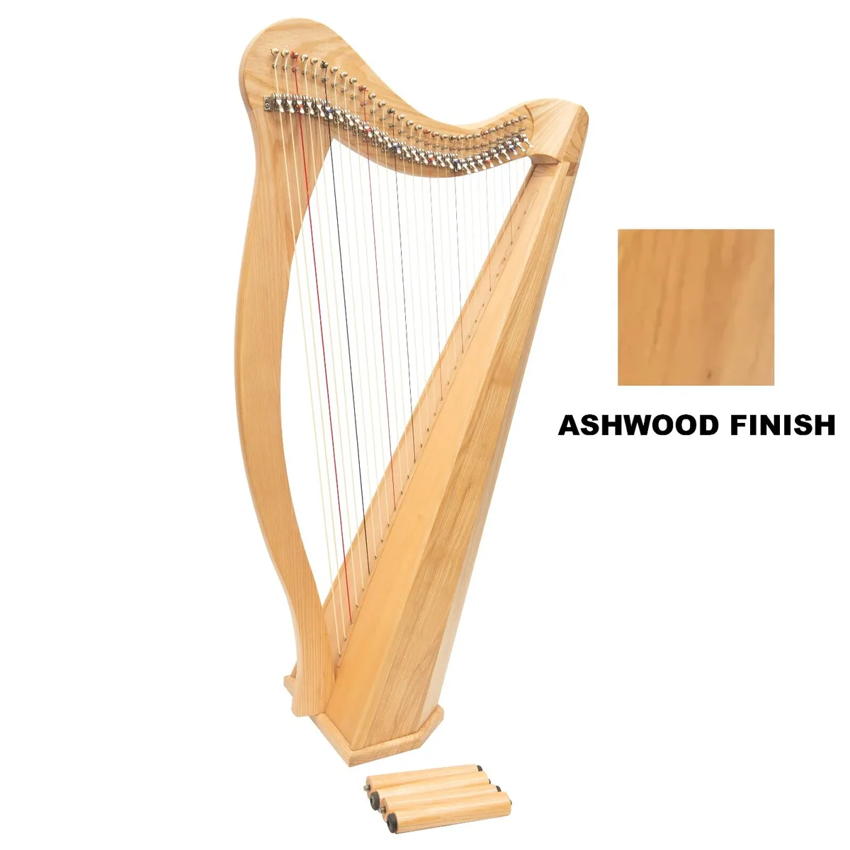 29 String Ard Ri Harp Celtic Harp Ashwood/Mahogany - Image 1
