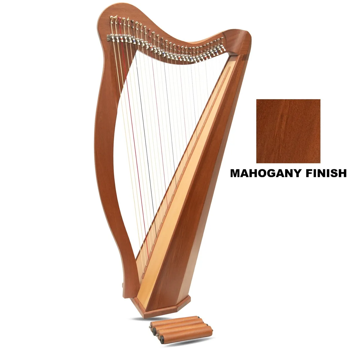 29 String Ard Ri Harp Celtic Harp Ashwood/Mahogany - Image 2