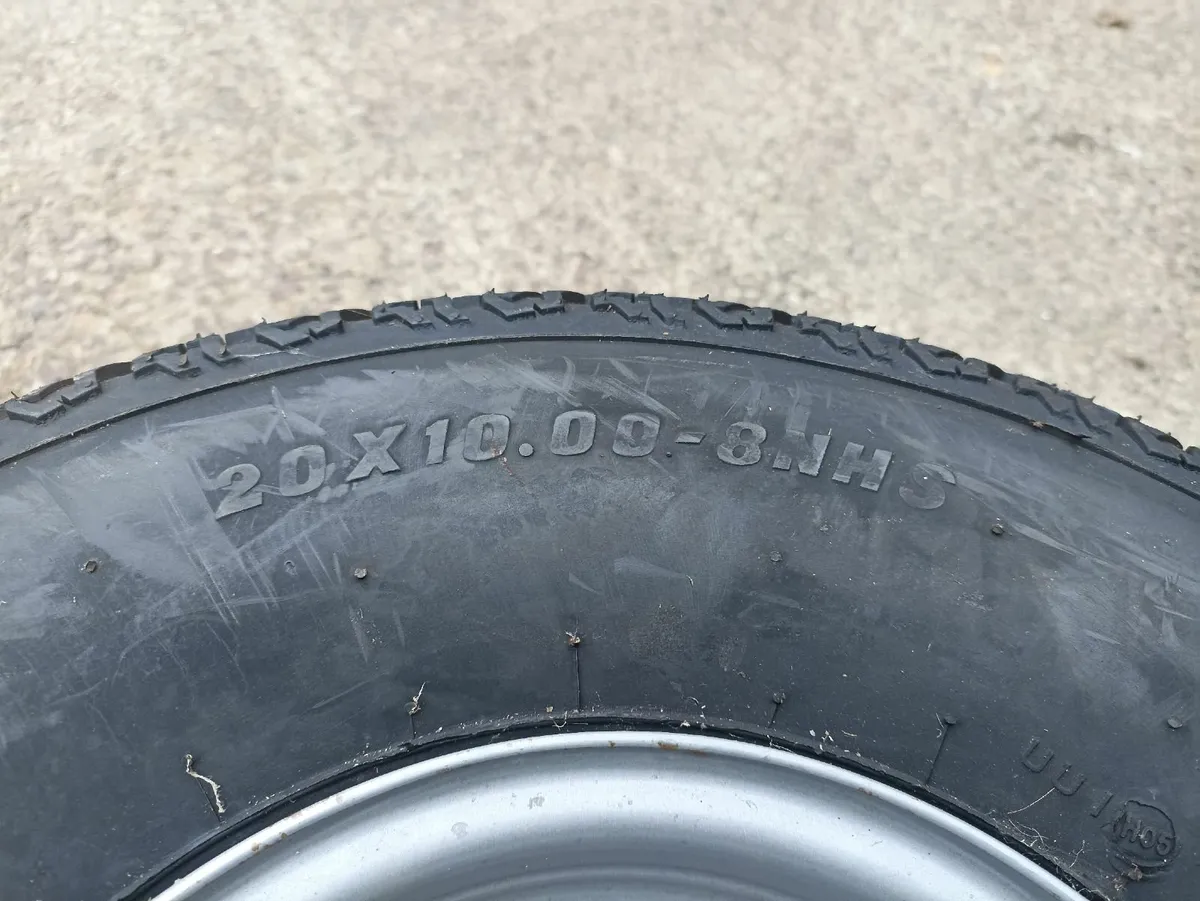 WHEEL FOR RIDE ON MOWER - FOR SALE - Image 3