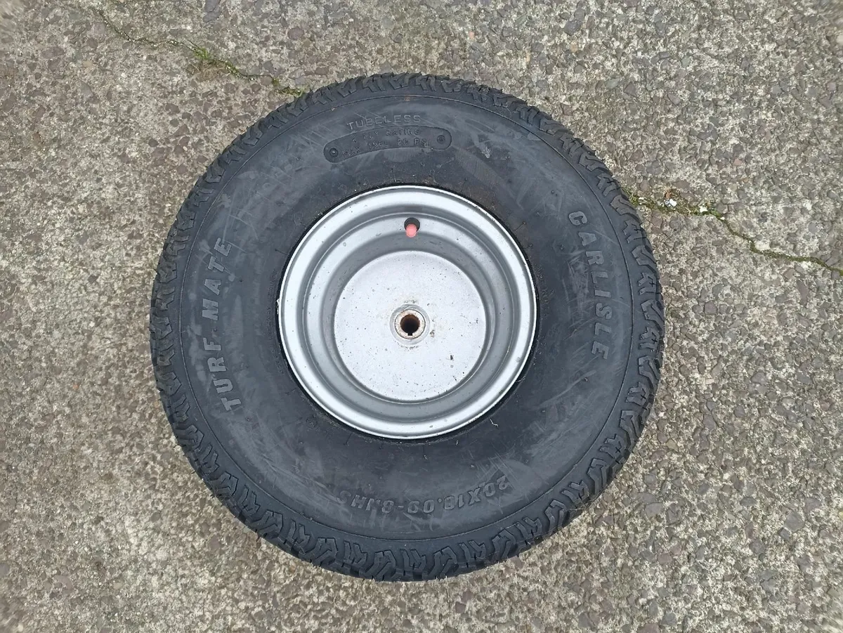 WHEEL FOR RIDE ON MOWER - FOR SALE - Image 1