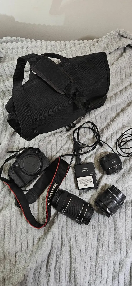 Canon 700D with Kitlenses and Prime 50mm - Image 1